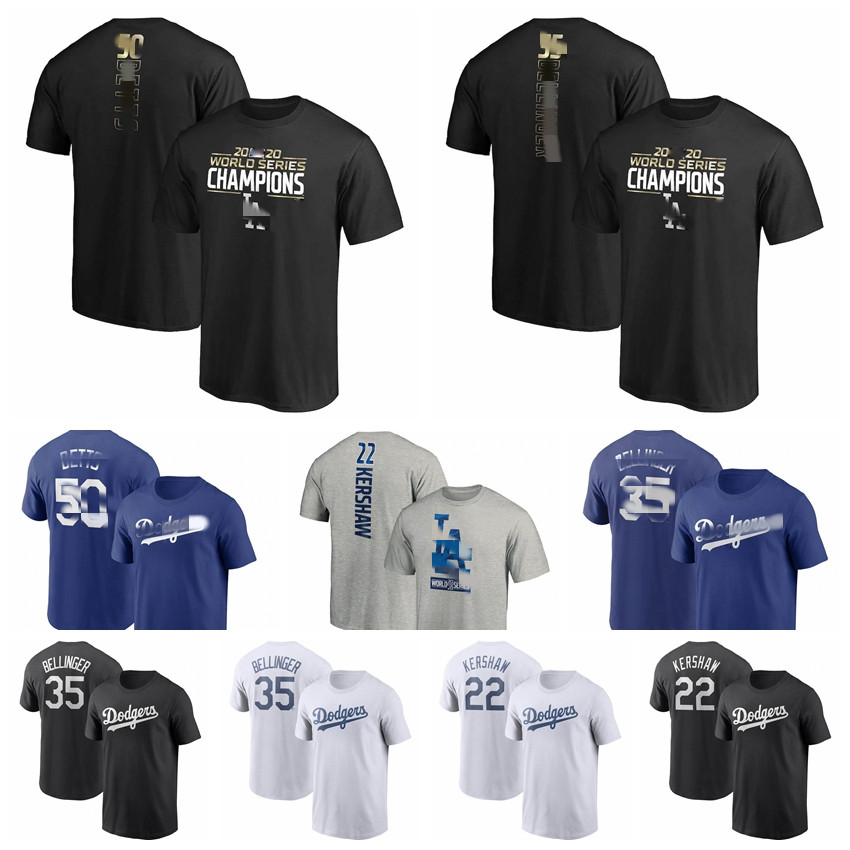 Los Angeles Dodgers Men 50 Mookie Betts 35 Cody Bellinger 22 Clayton Kershaw 5 Seager 2020 World Series Champions Baseball T-Shirt, 16
Los Angeles Dodgers Men 50 Mookie Betts 35 Cody Bellinger 22 Clayton Kershaw 5 Seager 2020 World Series Champions Baseball T-Shirt, 16