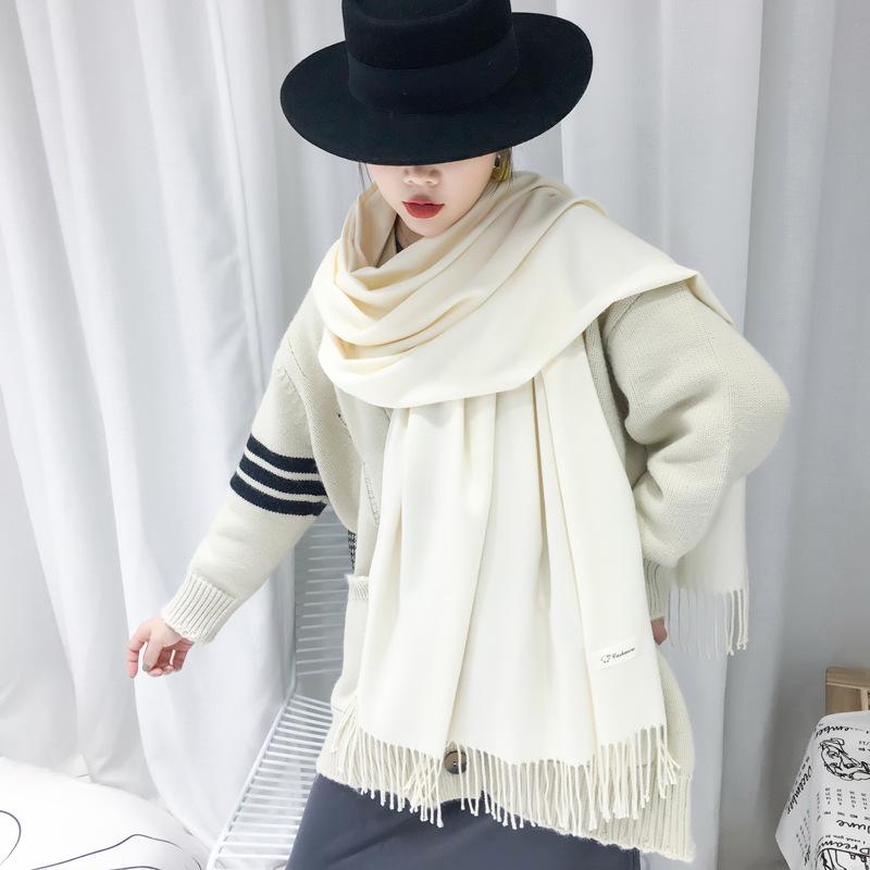 2020 Winter Scarf Women Shawls And Wraps Fashion Solid Warmer Thick Cashmere-Like Scarves Lady Neck Head Stoles Bandana
2020 Winter Scarf Women Shawls And Wraps Fashion Solid Warmer Thick Cashmere-Like Scarves Lady Neck Head Stoles Bandana