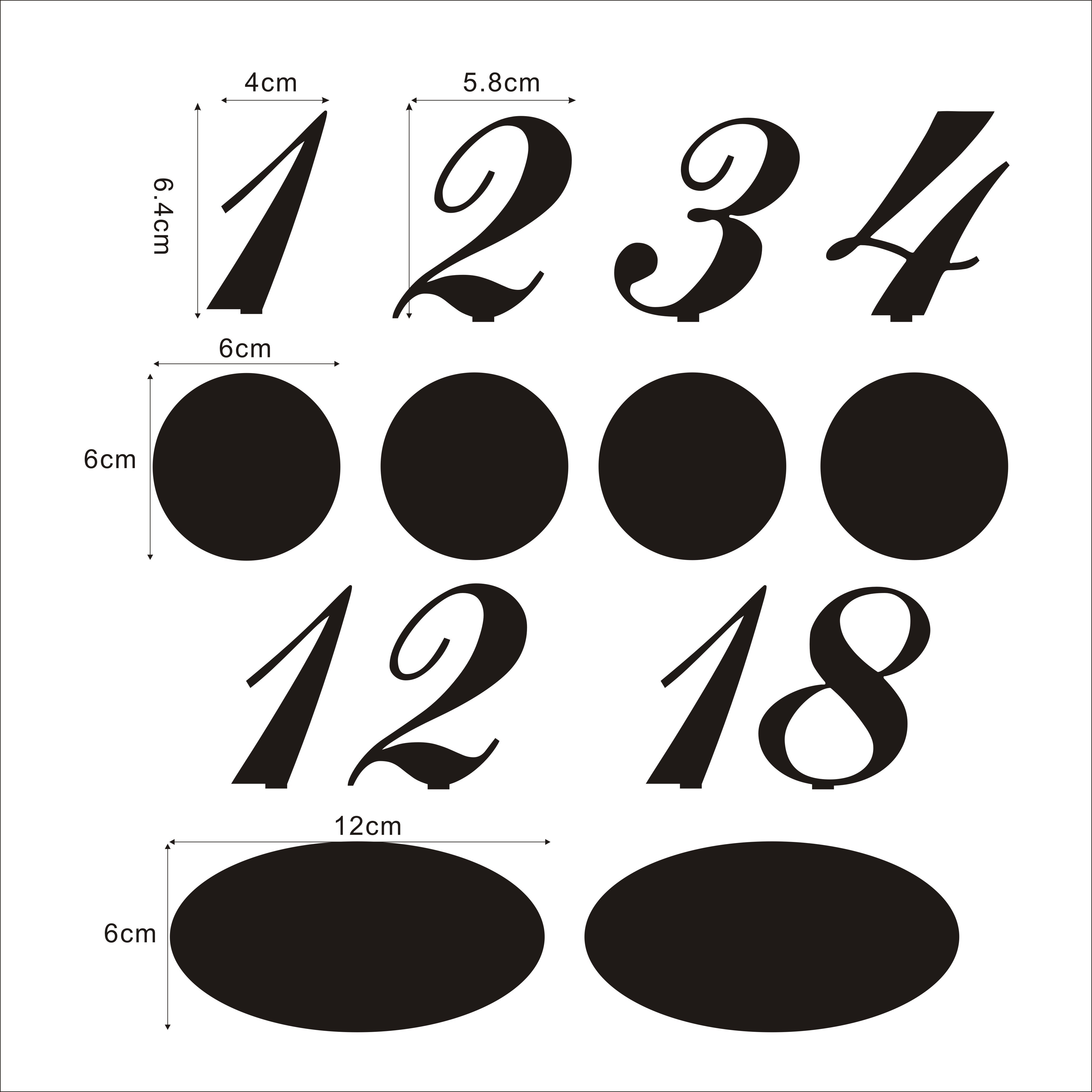 10pcs Wedding Table Numbers decoration for Wedding centerpieces Gold Mirror Acrylic Signs Reception number decor Freestanding 200929