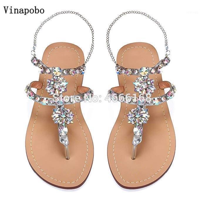 vinapobo 2021 fashion Woman Sandals Women Shoes Rhinestones Roman flats sandals Gladiator Flat summer Plus Size 36-431, As the picture
vinapobo 2021 fashion Woman Sandals Women Shoes Rhinestones Roman flats sandals Gladiator Flat summer Plus Size 36-431, As the picture