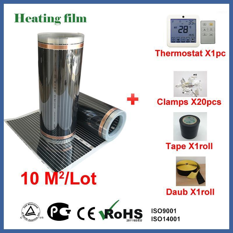 TF Far infrared floor heating film 10 square meters, 220V carbon fiber floor heating film with termostat and cable sensor1
TF Far infrared floor heating film 10 square meters, 220V carbon fiber floor heating film with termostat and cable sensor1