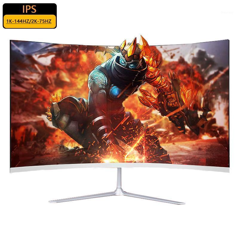 

Monitors 2K IPS Monitor Gamer 2560 *1440 144HZ LCD Pc HD Gaming For Desktop 24"Curved Screen Computer Display1
