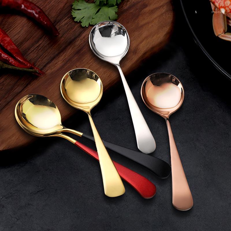 2Pieces Soup Spoon Round Stainless Steel Tableware Kids Children Bouillon Spoons Flatware Silverware Cultery1
2Pieces Soup Spoon Round Stainless Steel Tableware Kids Children Bouillon Spoons Flatware Silverware Cultery1
