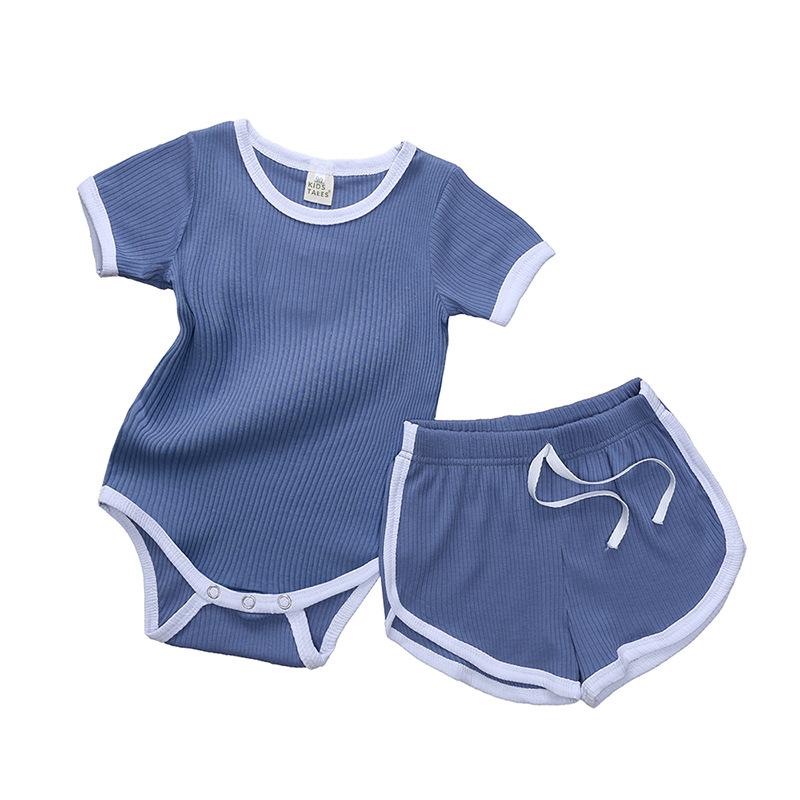 Fashion Baby Clothing Summer Baby Boys Girls Clothing Set Romper + Shorts Suits for Kids, Xtz8373r
Fashion Baby Clothing Summer Baby Boys Girls Clothing Set Romper + Shorts Suits for Kids, Xtz8373r