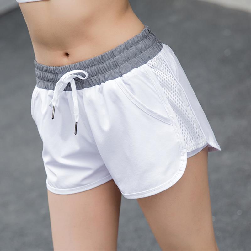 Quick Dry Running Shorts Women Fitness Yoga Shorts With Lace-up Female Pilates Exercise Wear Gym High Elastic Waist, Gray
Quick Dry Running Shorts Women Fitness Yoga Shorts With Lace-up Female Pilates Exercise Wear Gym High Elastic Waist, Gray