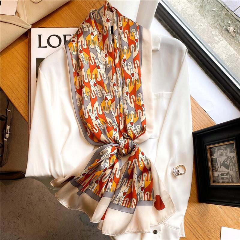 Scarves Elegant Silk Scarf For Women Headbands Muslim Hijab Fashion Shawl Wraps Satin Skinny Scarfs160*40cm Neck Tie Female Accessories
Scarves Elegant Silk Scarf For Women Headbands Muslim Hijab Fashion Shawl Wraps Satin Skinny Scarfs160*40cm Neck Tie Female Accessories