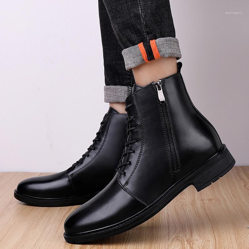 genuine Leather Men Winter Boots Lace Up Warm Fur Ankle Snow Boots zips fashion Handmade Men Autumn Winter Shoes Dropshipping n51, Black fur
genuine Leather Men Winter Boots Lace Up Warm Fur Ankle Snow Boots zips fashion Handmade Men Autumn Winter Shoes Dropshipping n51, Black fur