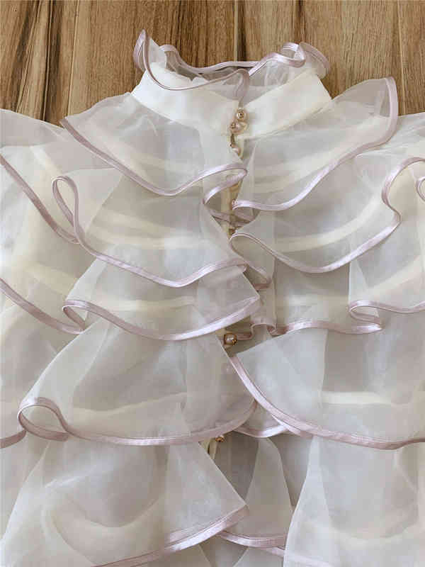 Party Dresses station Europe autumn/winter women' long-sleeve dress temperament-Organza tied edge layer cake skirt ETSG, Khaki
Party Dresses station Europe autumn/winter women' long-sleeve dress temperament-Organza tied edge layer cake skirt ETSG, Khaki
