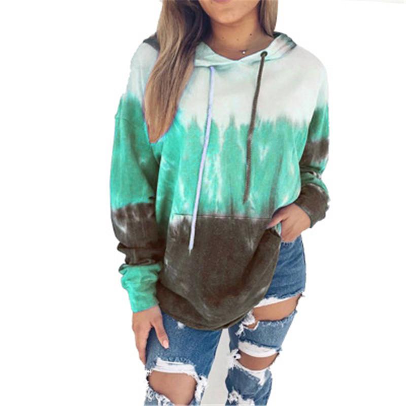 Ladies Contrast Color Hoodies Fashion Trend Gradient Long Sleeve Drawstring Hooded Tops Designer Female Autumn Loose Casual Pullover Hoodies
Ladies Contrast Color Hoodies Fashion Trend Gradient Long Sleeve Drawstring Hooded Tops Designer Female Autumn Loose Casual Pullover Hoodies