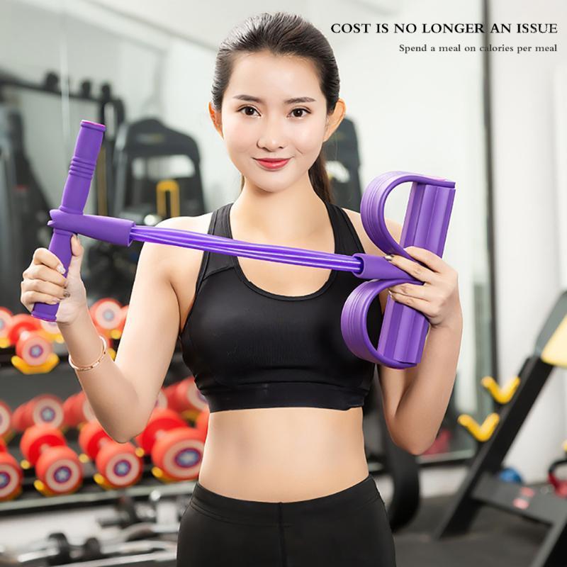 Multifunctional 4 Tubes Latex Foot Elastic Pull Rope expander muscle fitness workout Pedal Sports Equipment Resistance Bands1
Multifunctional 4 Tubes Latex Foot Elastic Pull Rope expander muscle fitness workout Pedal Sports Equipment Resistance Bands1