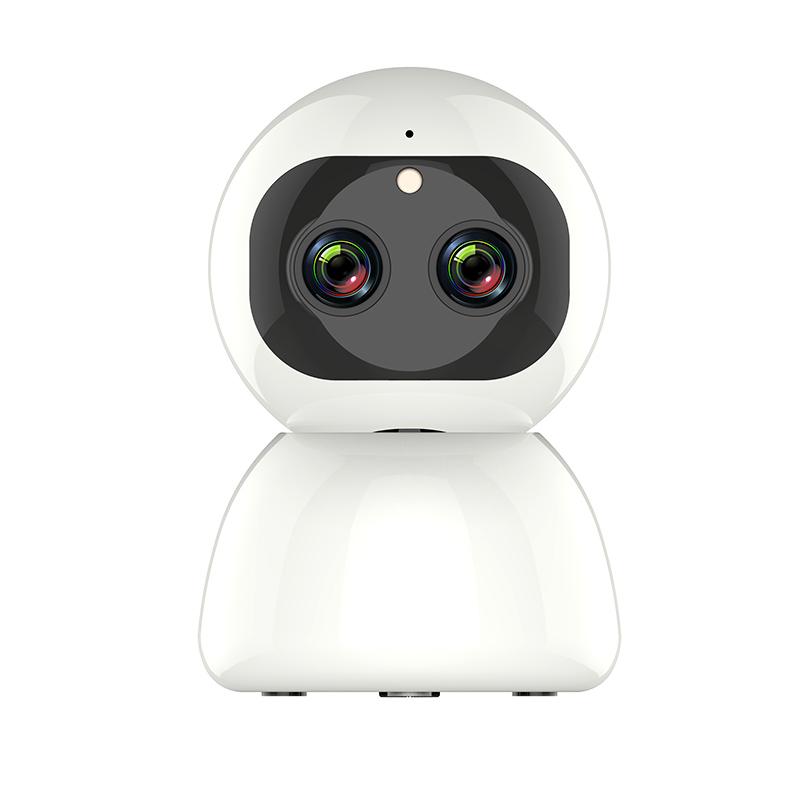 1080P Cloud PTZ Wifi IP Camera Double Camera Home Security Robot Surveillance IR Night Vision CCTV Wireless Baby Monitor
1080P Cloud PTZ Wifi IP Camera Double Camera Home Security Robot Surveillance IR Night Vision CCTV Wireless Baby Monitor