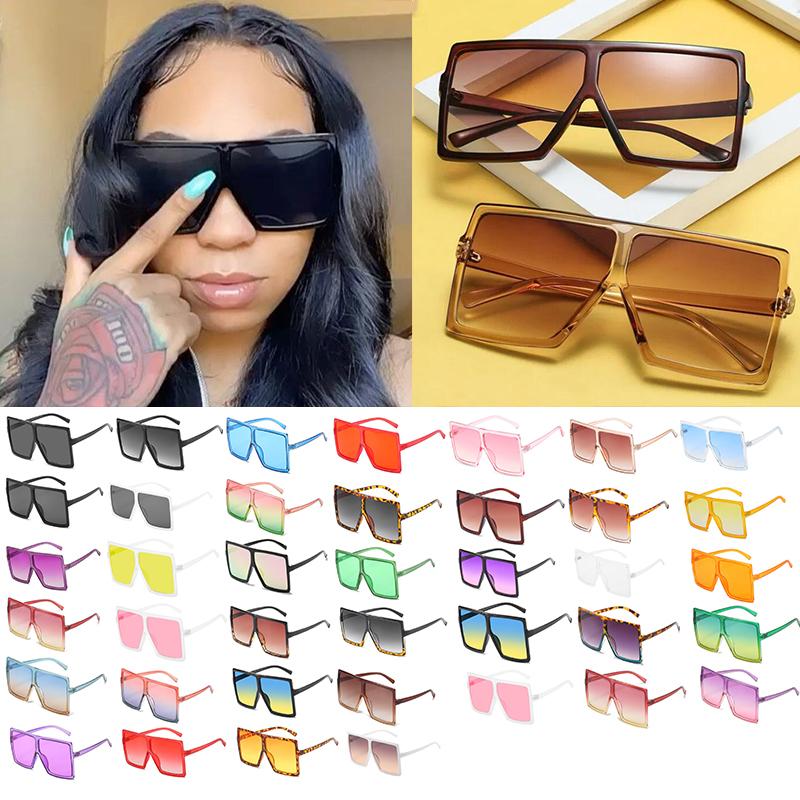 Wholesale Big Square Frame Sunglasses Ladies Designer Oversized Glasses Women Candy Color Eyewear UV400 Shades Men
Wholesale Big Square Frame Sunglasses Ladies Designer Oversized Glasses Women Candy Color Eyewear UV400 Shades Men