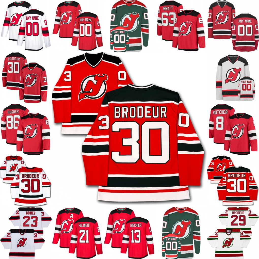 Hockey Jersey Jack Hughes Miles Wood Yegor Sharangovich Kyle Palmieri Travis Zajac P. K. Subban Nico Hischier Damon Severson, Red 2003
Hockey Jersey Jack Hughes Miles Wood Yegor Sharangovich Kyle Palmieri Travis Zajac P. K. Subban Nico Hischier Damon Severson, Red 2003