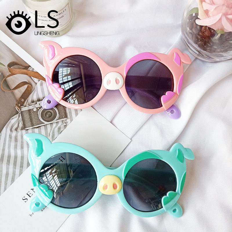 LS New Fashion Children Outing Decoration Fashion Cartoon Pig Sunglasses Cool Boys Girls Silicone Polarized Sunglasses YJ023
LS New Fashion Children Outing Decoration Fashion Cartoon Pig Sunglasses Cool Boys Girls Silicone Polarized Sunglasses YJ023