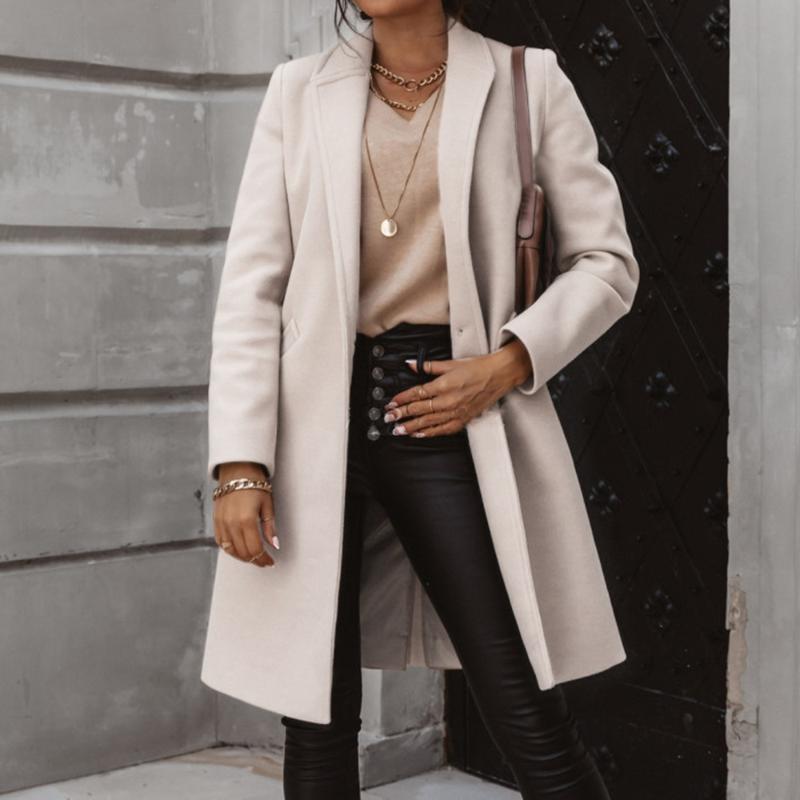 Women's Trench Coats 2022 Autumn Women Wool Coat Long Sleeve Causal Loose Business WinterOutwear Winter Clothes Fashion, Tan;black
Women's Trench Coats 2022 Autumn Women Wool Coat Long Sleeve Causal Loose Business WinterOutwear Winter Clothes Fashion, Tan;black
