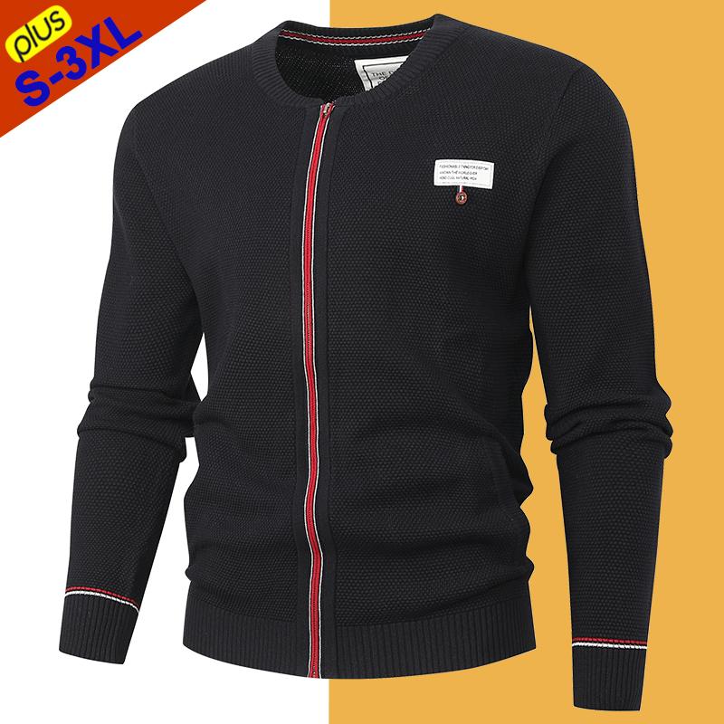 Men's Jackets Autumn Sweater Jacket Men High Quality Cardigan Jumper Spring Man Knitwear Coat Male Jersey Top Boy Plus Size S-3XL, Black;brown
Men's Jackets Autumn Sweater Jacket Men High Quality Cardigan Jumper Spring Man Knitwear Coat Male Jersey Top Boy Plus Size S-3XL, Black;brown