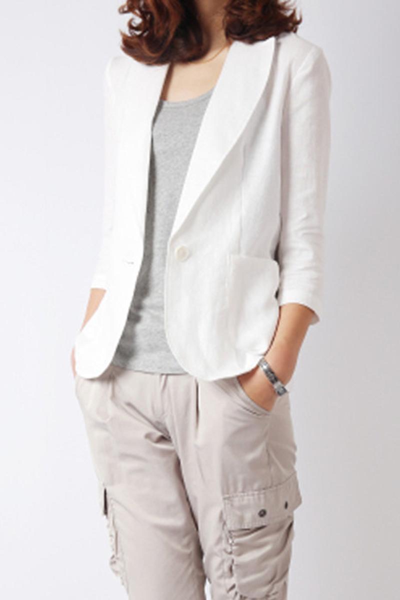 Casual Casaco Feminino Linen Cardigan For Women Coat Female Bomber Jacket Women Stylish Overcoat Woman Clouthes Chaqueta Mujer