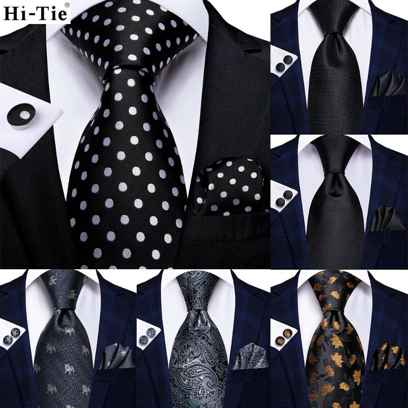 Black Solid Dot Silk Wedding Tie For Men Hanky Cufflink Gift Men Necktie Gravata Set Fashion Business Dropshipping Hi-tie Design
Black Solid Dot Silk Wedding Tie For Men Hanky Cufflink Gift Men Necktie Gravata Set Fashion Business Dropshipping Hi-tie Design