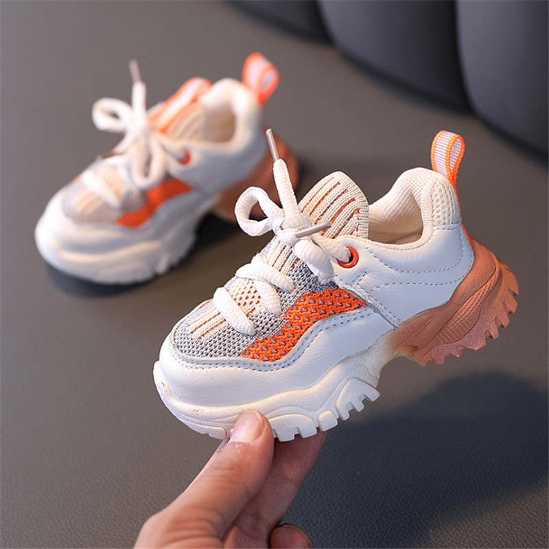 Autumn Baby First Walkers Soft Comfortable Breathable Knitting 0-3Year Sneakers 201222