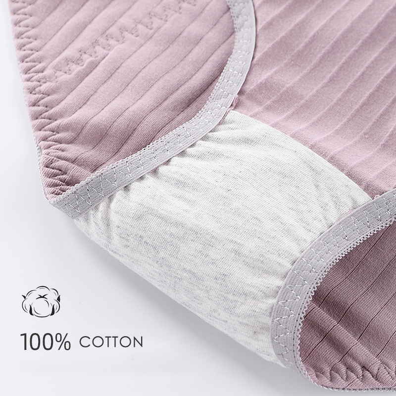 Leak Proof Menstrual Panties Physiological Pants Women Underwear Period Cotton Waterproof Briefs Lingerie Drop 3 Pcs/set LJ201225