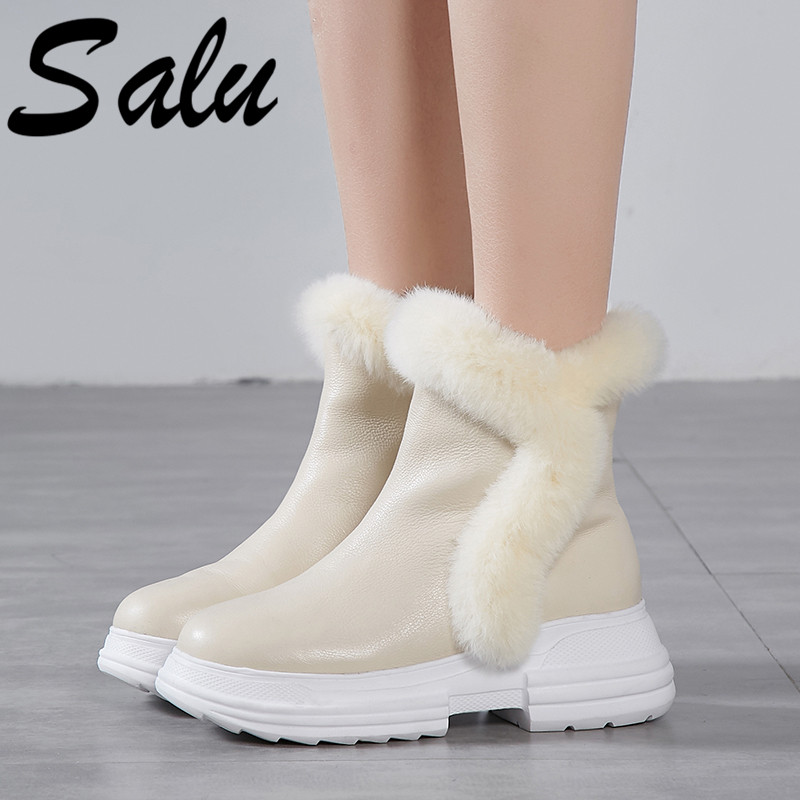 Salu New Women Genuine Leather Boots High Heels Platform Ankle Boots Ladies Black Shoes Woman Round Top Shoes, Beige
Salu New Women Genuine Leather Boots High Heels Platform Ankle Boots Ladies Black Shoes Woman Round Top Shoes, Beige