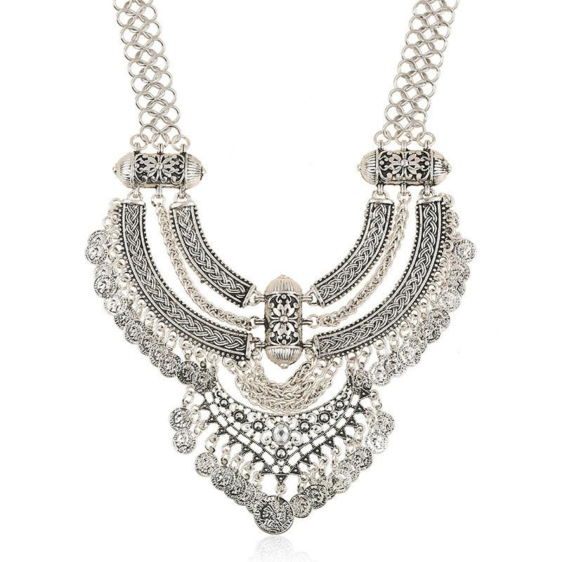 Win-B Classic Pendant Jewelry Exaggerated Retro National Style Coin Tassel Set Necklace Women Gold Choker Necklace For Party
Win-B Classic Pendant Jewelry Exaggerated Retro National Style Coin Tassel Set Necklace Women Gold Choker Necklace For Party