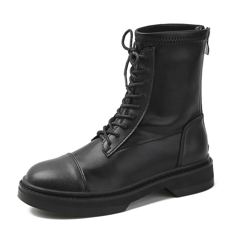 2021 Autumn Early Winter Shoes Women Genuine Leather Boots Fashion Ladies Ankle Boots Thick Sole Non-slip A2862, Black
2021 Autumn Early Winter Shoes Women Genuine Leather Boots Fashion Ladies Ankle Boots Thick Sole Non-slip A2862, Black