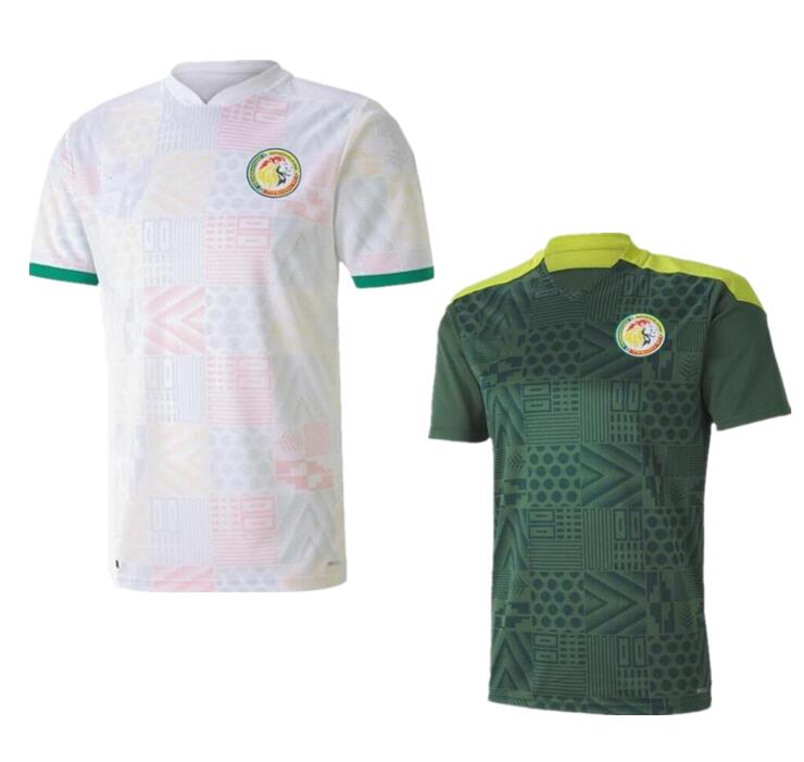 20 21 Senegal Soccer Jersey top quality Senegal 2020 2021 home white away green Balde KOULIBALY MANE football team jerseys Football shirt
20 21 Senegal Soccer Jersey top quality Senegal 2020 2021 home white away green Balde KOULIBALY MANE football team jerseys Football shirt