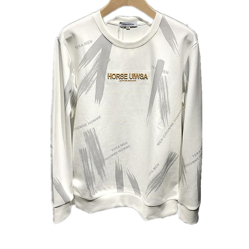 2021 New Mens Embroidery Round Neck Sweater Mens Autumn and Winter Long-sleeved Pullover Top Quality Size -2XL Free Shipping, White
2021 New Mens Embroidery Round Neck Sweater Mens Autumn and Winter Long-sleeved Pullover Top Quality Size -2XL Free Shipping, White
