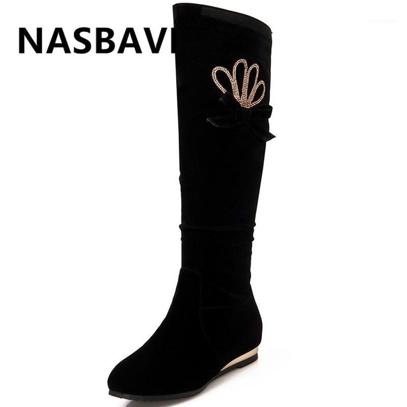 New Winter height Increasing Boots Women Shoes Woman Knee-high Boots 2020 Winter fine Rhinestone Decoration Wild Thick1, Black
New Winter height Increasing Boots Women Shoes Woman Knee-high Boots 2020 Winter fine Rhinestone Decoration Wild Thick1, Black
