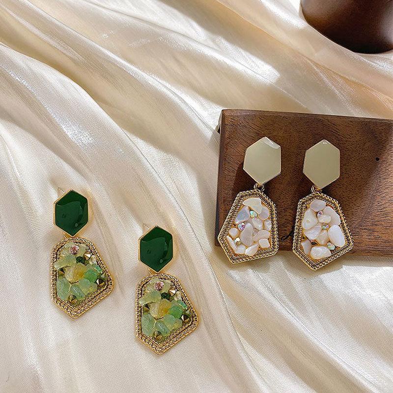 2020 Japanese Korean Irregular Stones Big Drop Dangle Earrings for Women Gold Color Oil Large Statement Earrings Jewelry Gift
2020 Japanese Korean Irregular Stones Big Drop Dangle Earrings for Women Gold Color Oil Large Statement Earrings Jewelry Gift