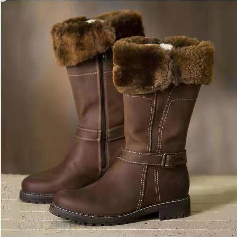 Women 2020 Knee High Boots Big Size Low Heels Shoes Booties Gladiator Vintage PU Leather Winter Snow Warm Shoe Botas Mujer, Black
Women 2020 Knee High Boots Big Size Low Heels Shoes Booties Gladiator Vintage PU Leather Winter Snow Warm Shoe Botas Mujer, Black