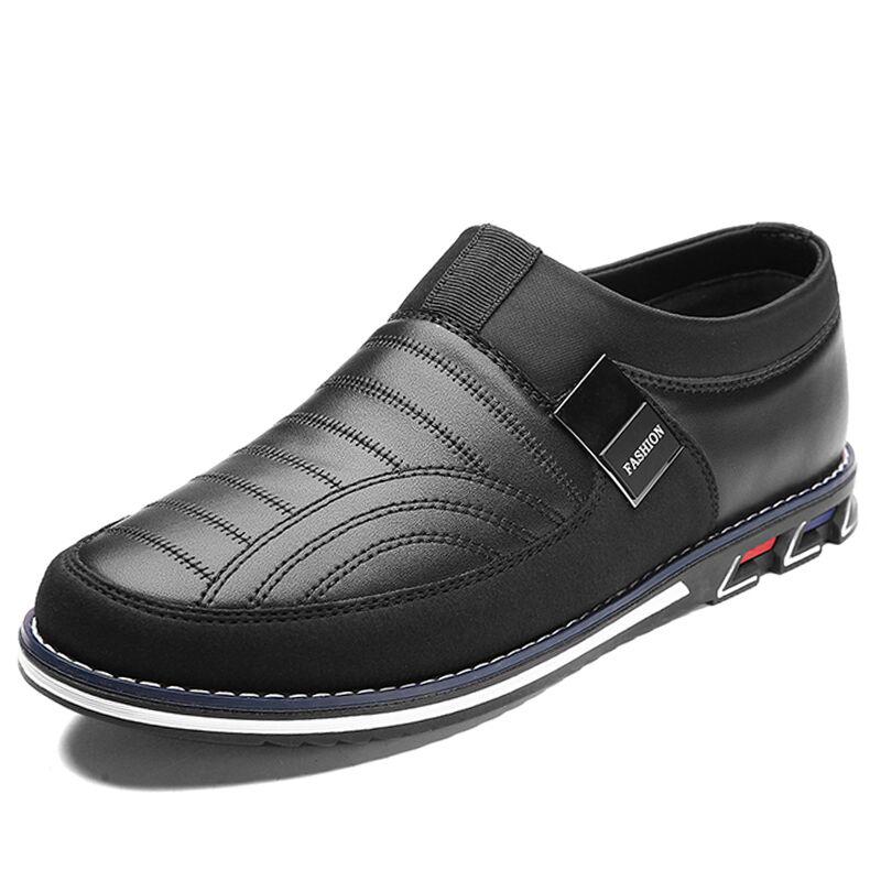 Luxurys Designers Shoes 2020 New Spring New Leather Men Shoes Fashion Casual Breathable Slip On Formal Business Walking Footwear, Black
Luxurys Designers Shoes 2020 New Spring New Leather Men Shoes Fashion Casual Breathable Slip On Formal Business Walking Footwear, Black