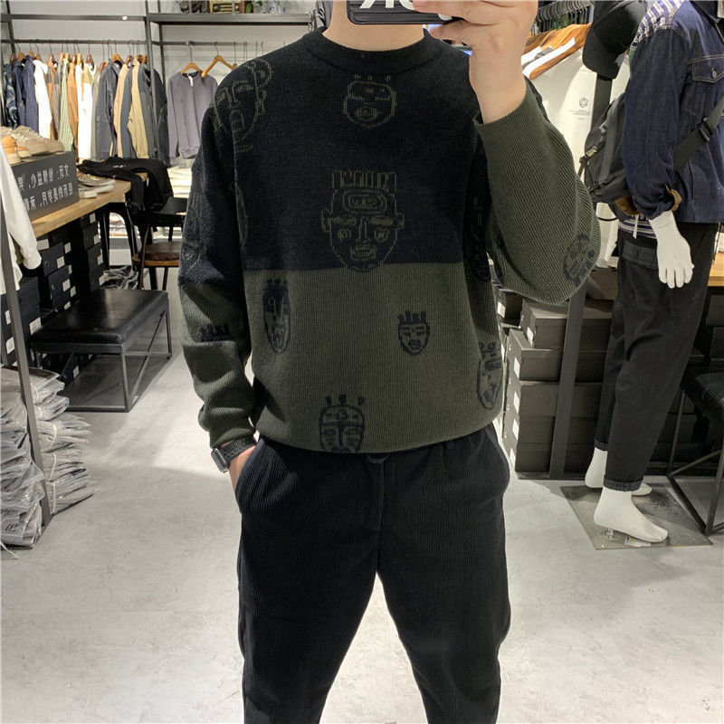 2021 Autumn and Winter New Men's Nightgown in Addition to Velvet-weighted Hot Base Loose Pretty Trendy Sweater EJ78
2021 Autumn and Winter New Men's Nightgown in Addition to Velvet-weighted Hot Base Loose Pretty Trendy Sweater EJ78