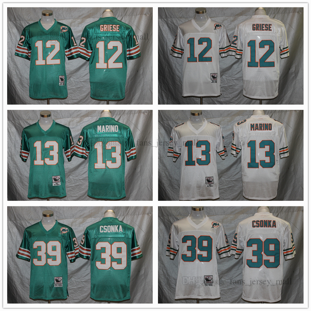 NCAA Vintage Foobtall 12 Bob Griese Jersey 13 Dan Marino 39 Larry Csonka Blue White Green Man All Stitched, Same as picture
NCAA Vintage Foobtall 12 Bob Griese Jersey 13 Dan Marino 39 Larry Csonka Blue White Green Man All Stitched, Same as picture