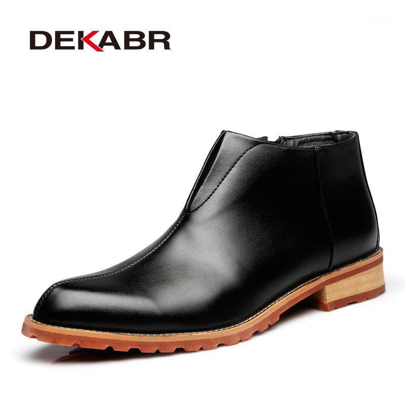 DEKABR Men Boots Fashion High Quality Comfortable Ankle Boots Casual Autumn Genuine Leather Men Flat Shoes Business Shoes1, Wine men boots
DEKABR Men Boots Fashion High Quality Comfortable Ankle Boots Casual Autumn Genuine Leather Men Flat Shoes Business Shoes1, Wine men boots