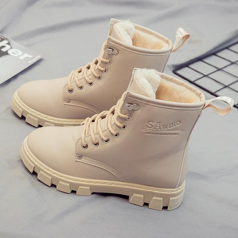 SWYIVY PU Casual Snow Boots Women Winter Shoes New 2020 Warm Platform Women Ankle Boots Solid Round Toe Female Shoes Short Plush, Beige
SWYIVY PU Casual Snow Boots Women Winter Shoes New 2020 Warm Platform Women Ankle Boots Solid Round Toe Female Shoes Short Plush, Beige