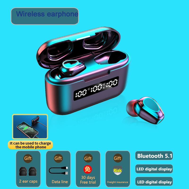 Bluetooth Wireless Headphones with Mic Sports Waterproof TWS Bluetooth Earphones Touch Control Wireless Headsets Earbuds Phone, Black
Bluetooth Wireless Headphones with Mic Sports Waterproof TWS Bluetooth Earphones Touch Control Wireless Headsets Earbuds Phone, Black
