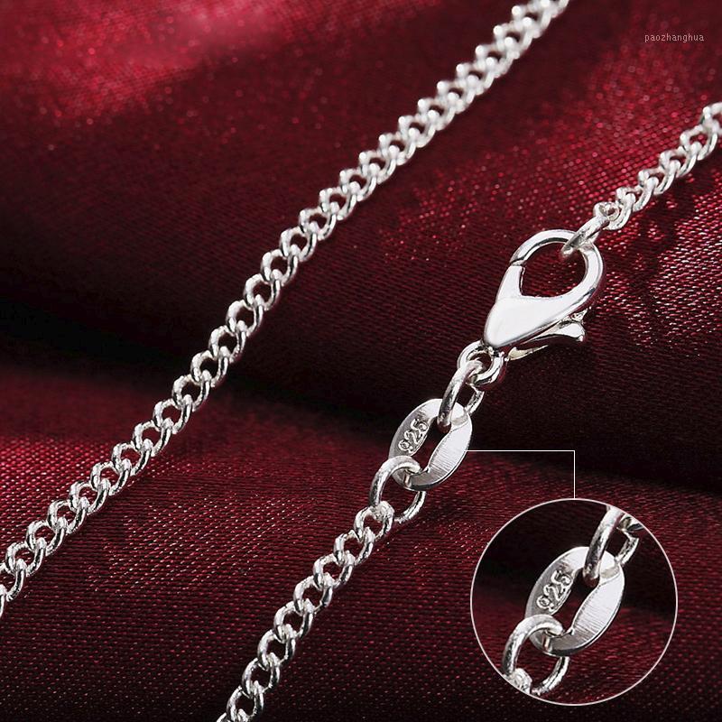 Chains 925 Sterling Silver 16/18/20/22/24/26/28/30 Inch 2mm Side Chain Necklace For Woman Man Fashion Charm Jewelry Gift
Chains 925 Sterling Silver 16/18/20/22/24/26/28/30 Inch 2mm Side Chain Necklace For Woman Man Fashion Charm Jewelry Gift