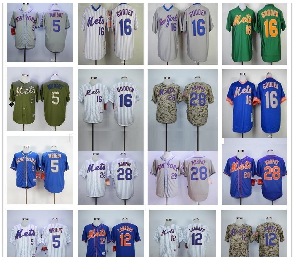 2019 New Mens MetS 5 David Wright 12 Juan Lagares 16 Dwight Gooden 28 Daniel Murphy Jerseys Blue Green Gray Camo White, As shown in illustration
2019 New Mens MetS 5 David Wright 12 Juan Lagares 16 Dwight Gooden 28 Daniel Murphy Jerseys Blue Green Gray Camo White, As shown in illustration