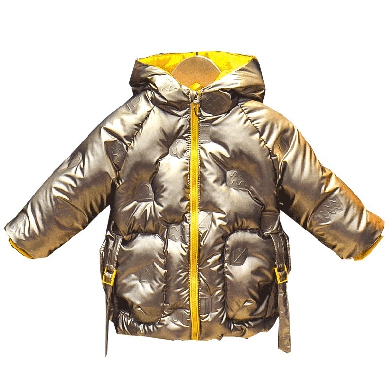OLEKID 2020 Winter Down Jacket For Boy Warm Waterproof Shiny Baby Girl Outerwear Coat 1-8 Years Kids Toddler Snowsuit Girl Parka LJ201017