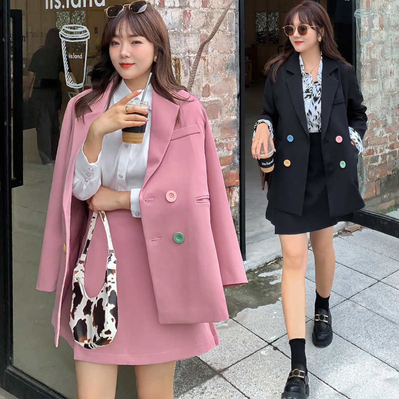 2021 Big Dress New Fall Style Fat Mm Luxury Light Small Two Suit Parts Plus Size Women's Clothes 28nn, Pink
2021 Big Dress New Fall Style Fat Mm Luxury Light Small Two Suit Parts Plus Size Women's Clothes 28nn, Pink
