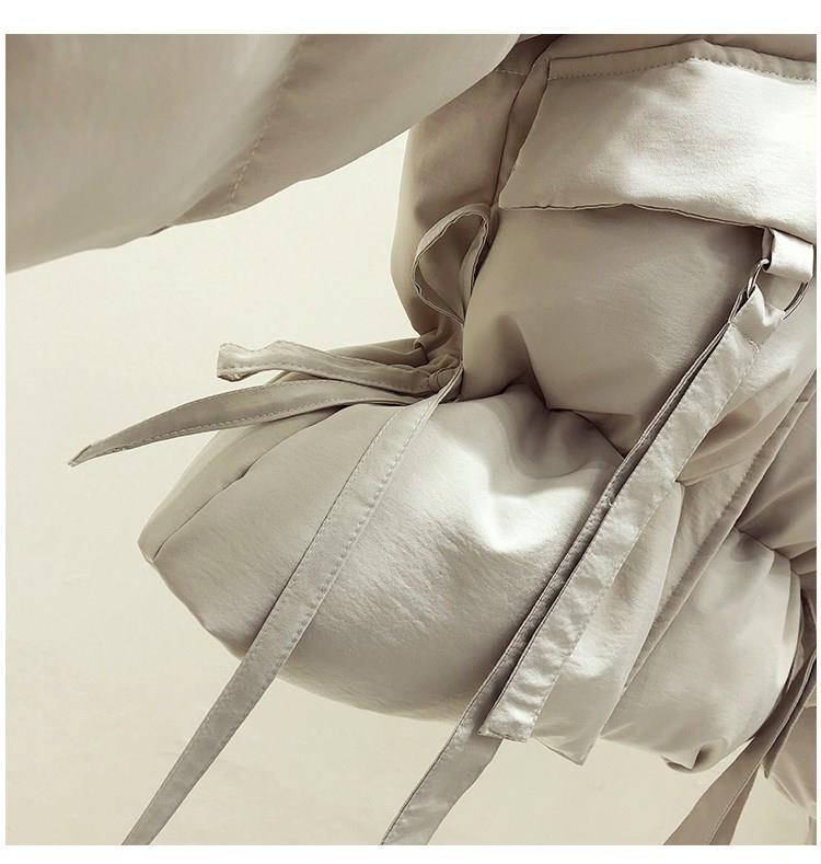 8 Solid Colors Cotton Parkas Women's Outwear Korean Style Autumn Winter Oversized Coats Jacket New Women's Clothing 201019