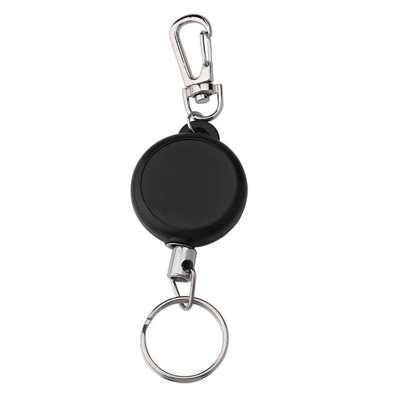 Retractable Stainless Steel Wire Rope AntiLost Keychain Outdoor Safety Buckle Recoil Ring Pull Clip Keyring Multifunctional Tool
Retractable Stainless Steel Wire Rope AntiLost Keychain Outdoor Safety Buckle Recoil Ring Pull Clip Keyring Multifunctional Tool