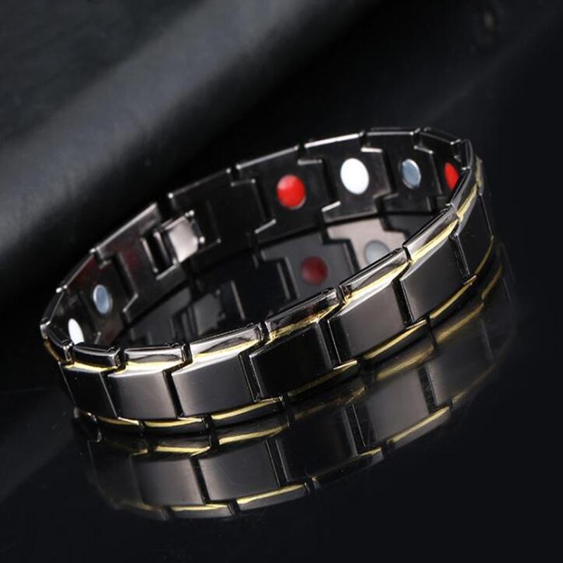 Health Germanium Magnetic Hematite Copper Bracelets Bangles 316L Stainless Steel Charm Bracelet For Men Health Care Jewelry
Health Germanium Magnetic Hematite Copper Bracelets Bangles 316L Stainless Steel Charm Bracelet For Men Health Care Jewelry