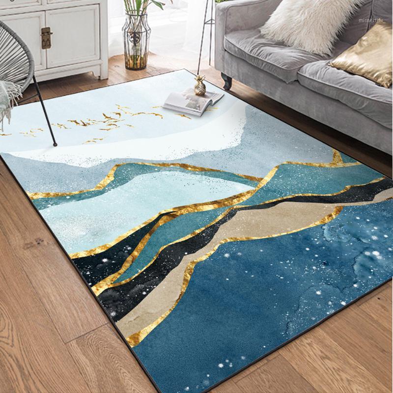 Abstract Blue Green Gold Lines Area Rug For Living Room Landscape Wild Geese Bedroom Bedside Carpet Entrance Door Floor Mat1
Abstract Blue Green Gold Lines Area Rug For Living Room Landscape Wild Geese Bedroom Bedside Carpet Entrance Door Floor Mat1