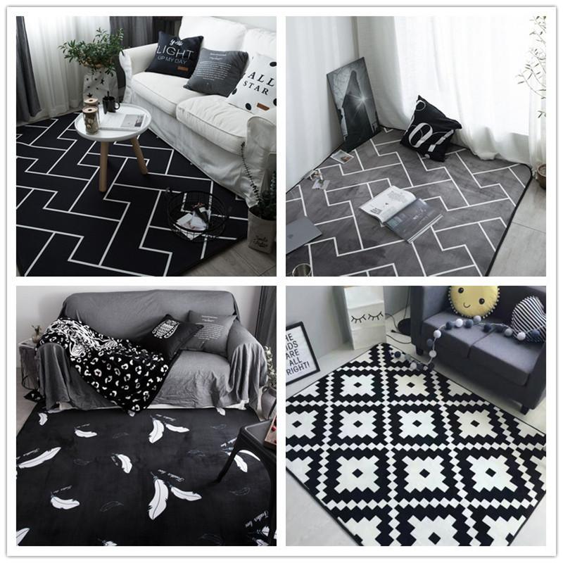 black and white stripes Carpet modern floor rug polyester rug for living room kids fur bathroom shaggy nordic home Decor bedroo
black and white stripes Carpet modern floor rug polyester rug for living room kids fur bathroom shaggy nordic home Decor bedroo