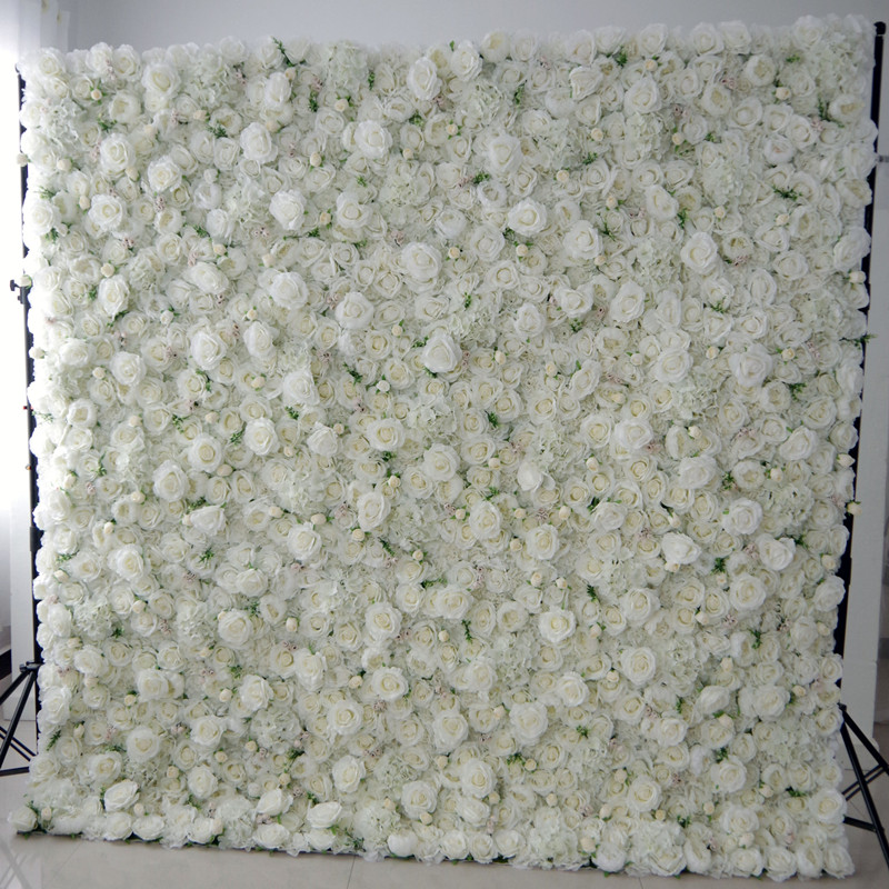 8X8Ft Top Quality Creative 3D Flower Wall Made With Fabric Rolled Up Artificial Flowers Arrangement Wedding Backdrop Decoration, Stand
8X8Ft Top Quality Creative 3D Flower Wall Made With Fabric Rolled Up Artificial Flowers Arrangement Wedding Backdrop Decoration, Stand