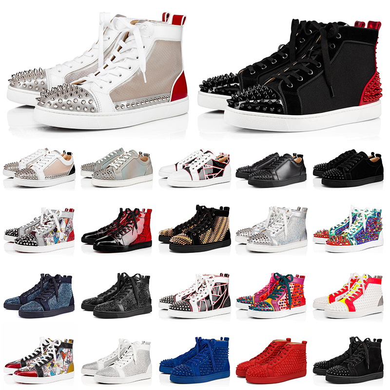 With Box Top Quality Size 13 Red Bottoms Mens Shoes Women Boots Fashion Studded Spike Casual Shoes Leather Designer Platform Sneakers EUR 47, A19
With Box Top Quality Size 13 Red Bottoms Mens Shoes Women Boots Fashion Studded Spike Casual Shoes Leather Designer Platform Sneakers EUR 47, A19