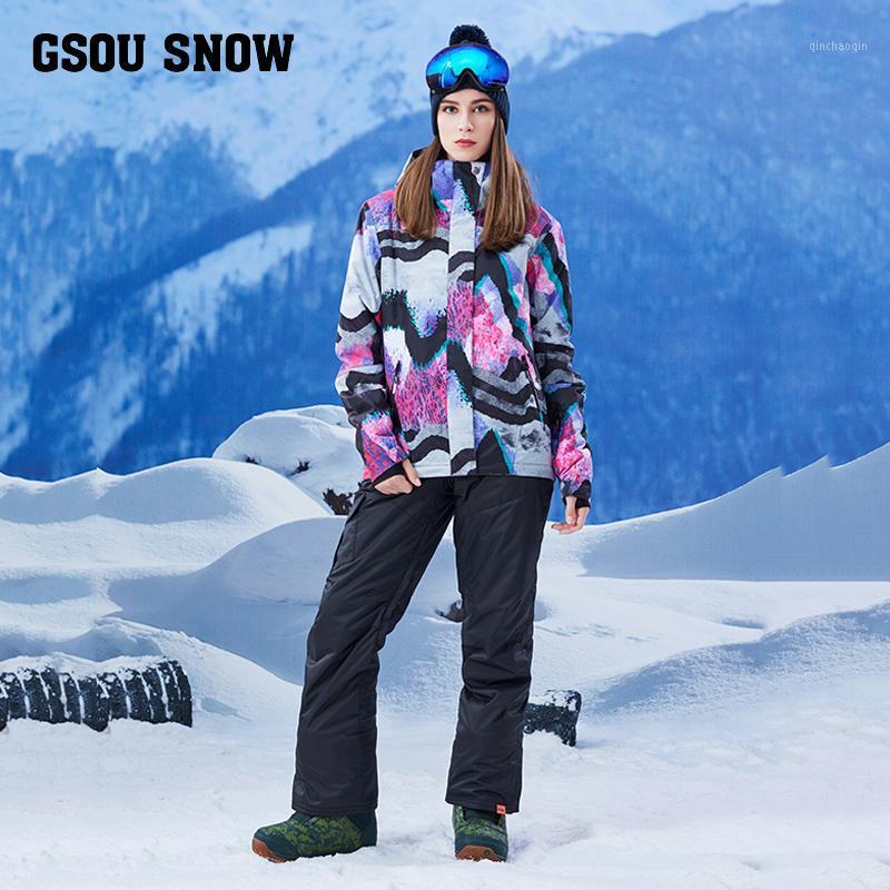 Gsousnow2020 new winter adult single board, double board sports waterproof, windproof, warm skiing suit, women's sets1, One
Gsousnow2020 new winter adult single board, double board sports waterproof, windproof, warm skiing suit, women's sets1, One